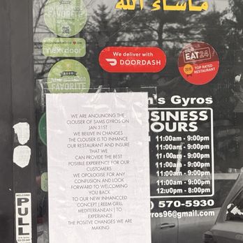 Sam's Gyros - Front - Mediterranean Near Me - Fishers, Indiana Sam's Gyros - Front - Mediterranean Near Me - Fishers, Indiana