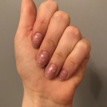 Cleo IV Nails - 3 weeks post dip mani - Nail Salons Near Me - White Plains, New York