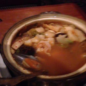 Changsho - Kimchi Seafood Bouillabaisse, after 3 full bowls had been served. The picture doesn't do it justice. - Chinese Near Me - Cambridge, Massachusetts Changsho - Kimchi Seafood Bouillabaisse, after 3 full bowls had been served. The picture doesn't do it justice. - Chinese Near Me - Cambridge, Massachusetts
