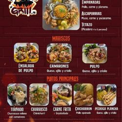 Cayey Grill * Food Truck Menu