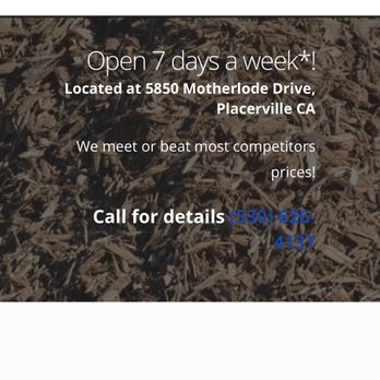 Sierra Landscaping Materials, Inc. - Nurseries & Gardening Near Me - Placerville, California Sierra Landscaping Materials, Inc. - Nurseries & Gardening Near Me - Placerville, California