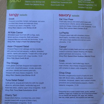 Vinaigrette - Menu - Salad Near Me - Albuquerque, New Mexico Vinaigrette - Menu - Salad Near Me - Albuquerque, New Mexico