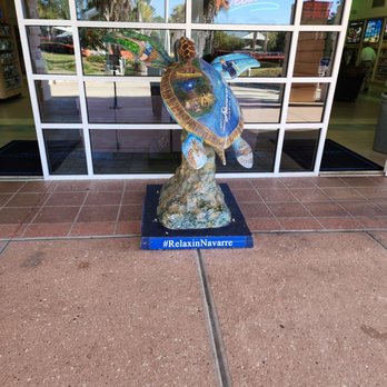 Florida Welcome Center - Entrance to Florida visitor center - Visitor Centers Near Me - Pensacola, Florida
