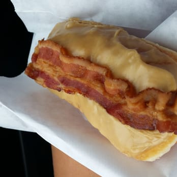 Lompoc Donuts - Heaven in your mouth...maple bacon donut :) - Donuts Near Me - Lompoc, California