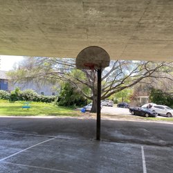 Frog Park - Basketball courts under the freeway..