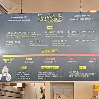 Jay Bird's Chicken - Full menu now available - Chicken Shop Near Me - Long Beach, California Jay Bird's Chicken - Full menu now available - Chicken Shop Near Me - Long Beach, California