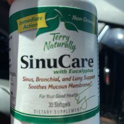 Mike's Health Collection - Sinucare with eucalyptus - great for my sinus clear them and had a great eucalyptus smell!
