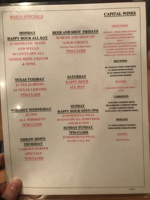 Menu photo 3 Capital Pizza Lubbock, TX