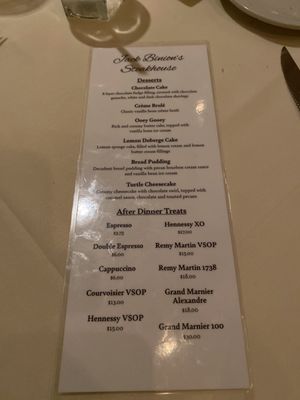 Menu photo 6 Jack Binion's Steak House Bossier City Bossier City, LA Menu photo 6 Jack Binion's Steak House Bossier City Bossier City, LA