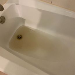 Feces when the neighbor ran the shower Feces when the neighbor ran the shower