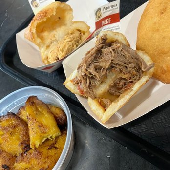Paparepas Venezuelan Food - Assorted Empanadas ($5.99 each), Maduros ($5) - Venezuelan Near Me - Seattle, Washington Paparepas Venezuelan Food - Assorted Empanadas ($5.99 each), Maduros ($5) - Venezuelan Near Me - Seattle, Washington