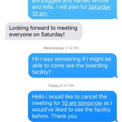The Urban Dog - Here is the communication.
