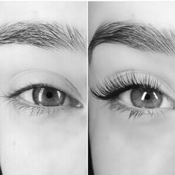 Kate - Lash Extensions - Before & after