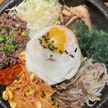 Jin Cook - Bulgogi bibimbap hot stone - Korean Near Me - Glendale, California