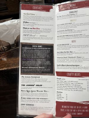 Menu photo 1 Red Dog Diner New Orleans, LA Menu photo 1 Red Dog Diner New Orleans, LA
