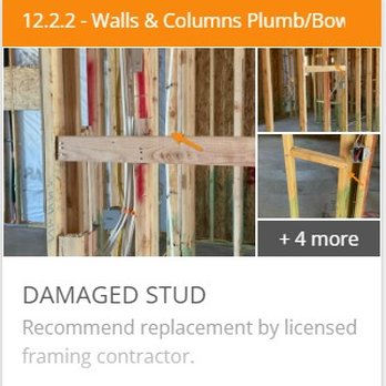 Solid Inspection Services - This one I would have caught but its reassuring to have eyes of a professional inspector on this project! - Home Inspectors Near Me
