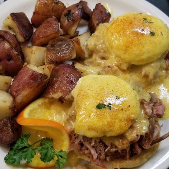 Scramblers Cafe - Pork eggs Benedict - Breakfast & Brunch Near Me - Norco, California Scramblers Cafe - Pork eggs Benedict - Breakfast & Brunch Near Me - Norco, California
