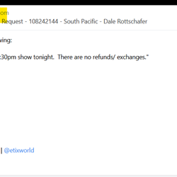 Etix - What email program puts the date/timestamp on a line that doesn't align with other text?
