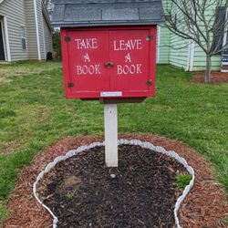 Little Free Library - Little Free Library, 5009 Poplar Glen Dr, Matthews, NC