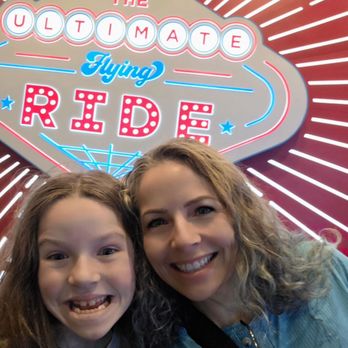 FlyOver Las Vegas - Me and my silly mini about to fly - Amusement Parks Near Me - Las Vegas, Nevada