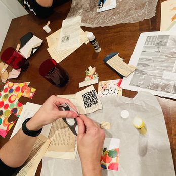 Alexandra Jamieson - Collage, Creativity, Collaboration! Group Workshops for Corporate Off-Sites by Alexandra Jamieson - Commissioned Artists Near Me - Brooklyn, New York