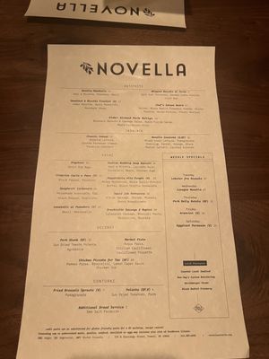 Menu photo 2 Novella Powell, OH Menu photo 2 Novella Powell, OH