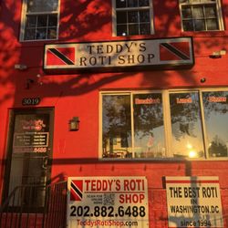 Teddy's Roti Shop - Restaurant Area !