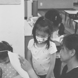 Elan Preschool - Studying with Ms. Jenelyn.
