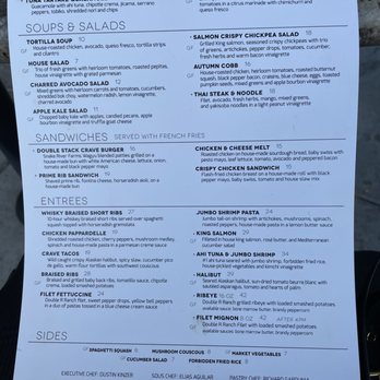 Crave Kitchen & Bar - Menu - Bars Near Me - Eagle, Idaho Crave Kitchen & Bar - Menu - Bars Near Me - Eagle, Idaho