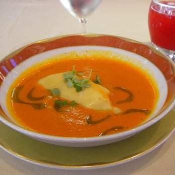 Tableau - the tomato bisque & watermelon juice - Breakfast & Brunch Near Me - Las Vegas, Nevada