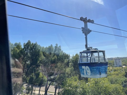 Madrid Cableway • Rosales Station by null