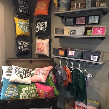 Lucends - Display of pillows, bags and kids clothing - Gift Shops Near Me - Rochester, New York
