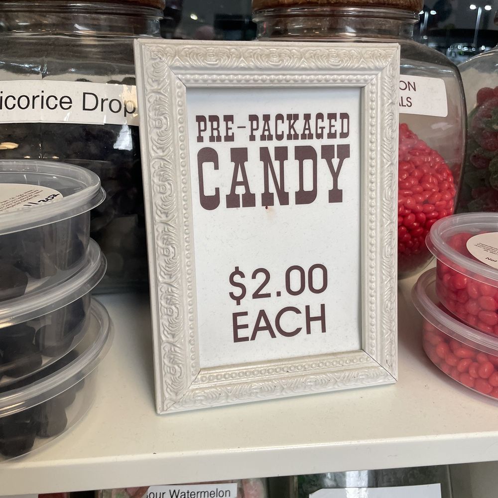 Fosselman's Ice Cream - Candies $2.00 - Ice Cream & Frozen Yogurt Near Me - Alhambra, California