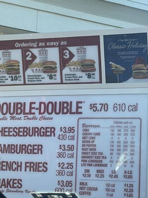 Menu photo 2 In-N-Out Burger The Colony, TX