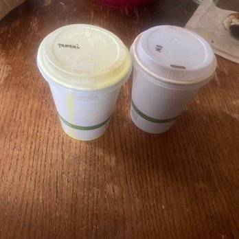 Spectra Coffee - Turmeric Latte and Mocha Borgia. Tasted watered down. - Coffee & Tea Near Me - San Jose, California