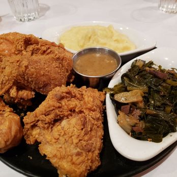 Crawdaddy's on Greenfield - Fried chicken with greens, potatoes and gravy - Southern Near Me - West Allis, Wisconsin Crawdaddy's on Greenfield - Fried chicken with greens, potatoes and gravy - Southern Near Me - West Allis, Wisconsin