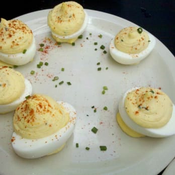 Steuben's Uptown - Deviled eggs- egg whites over cooked & rubbery, not worth it even at happy hr price - Diners Near Me - Denver, Colorado Steuben's Uptown - Deviled eggs- egg whites over cooked & rubbery, not worth it even at happy hr price - Diners Near Me - Denver, Colorado