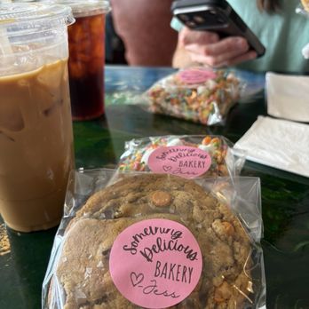 Brew Station Coffee - Yummy treats, the fruity pebbles marshmallow bar was delicious and my coffee was a vanilla latte with oatmilk. - Coffee & Tea Near Me - Tucson, Arizona