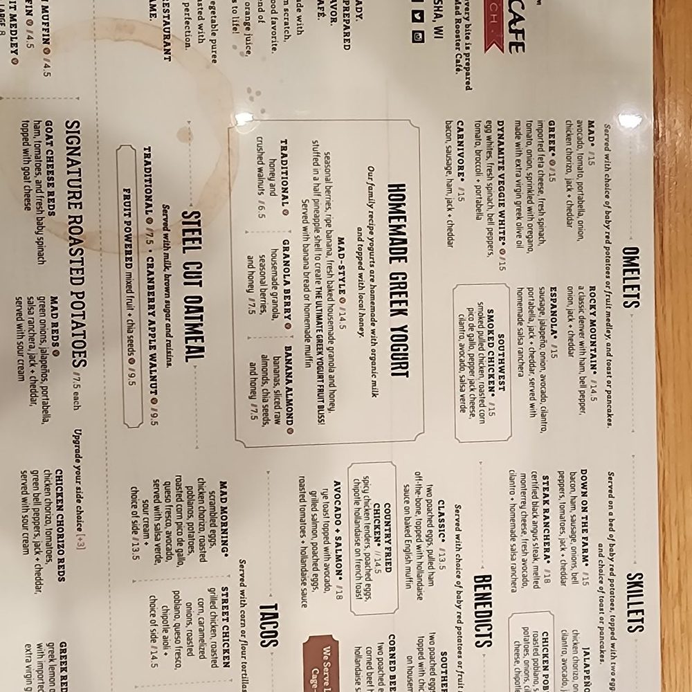 Mad Rooster Cafe - Milwaukee - Menu - Cafes Near Me - West Milwaukee, Wisconsin Mad Rooster Cafe - Milwaukee - Menu - Cafes Near Me - West Milwaukee, Wisconsin