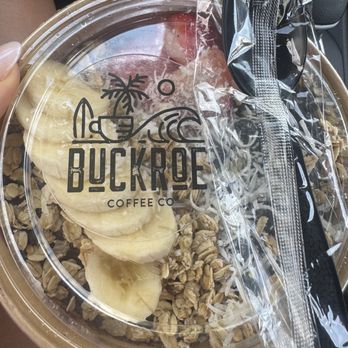 Buckroe Coffee - The Basic Beach Acai Bowl with Shaved Coconut - Coffee Roasteries Near Me - Hampton, Virginia