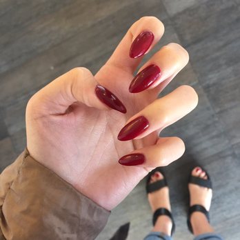 The Final Touch 2 - I loved having these pointed, claw-like acrylics! - Nail Salons Near Me - San Francisco, California The Final Touch 2 - I loved having these pointed, claw-like acrylics! - Nail Salons Near Me - San Francisco, California