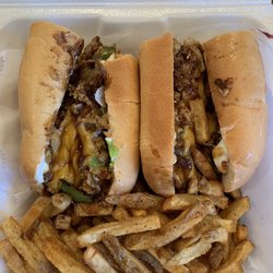 Royal Rooster - Philly Teriyaki Steak and Cheese Sandwich Combo