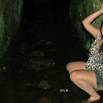 Panther Beach - Inside the cave...wear shoes, it's wet and dirty.. - Beaches Near Me - Santa Cruz, California
