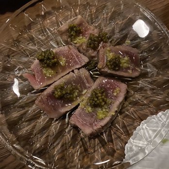 Lutie’s - Tuna with caviar - Modern European Near Me - Austin, Texas