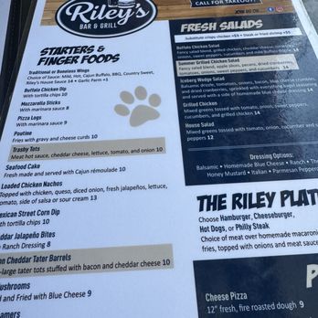 Rileys Bar And Grill - The menu - Dive Bars Near Me - North Rose, New York Rileys Bar And Grill - The menu - Dive Bars Near Me - North Rose, New York