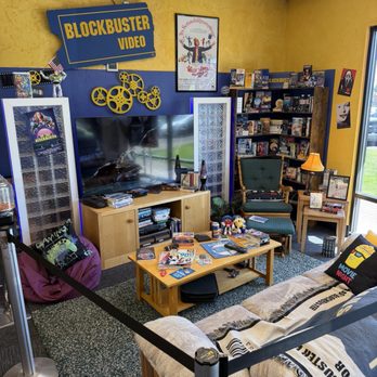 Blockbuster - Family room of yesteryear - Videos & Video Game Rental Near Me - Bend, Oregon