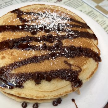 Mom's Restaurant - Chocolate chip pancakes - Breakfast & Brunch Near Me - Chico, California Mom's Restaurant - Chocolate chip pancakes - Breakfast & Brunch Near Me - Chico, California