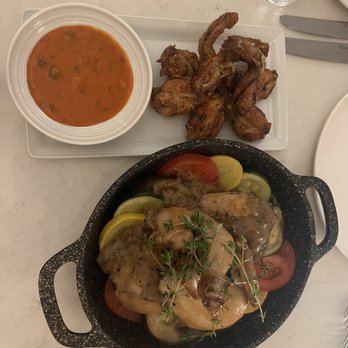 Maison Margaux - Ratatouille and frog legs.  The red sauce was amazing - Bars Near Me - Minneapolis, Minnesota