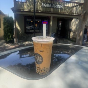 Boba Fresh - GREAT coffee boba drink! - Bubble Tea Near Me - Clovis, California