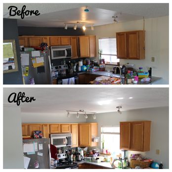 MJB Interiors - Fresh paint and orange peel ceilings feel so much better than that old popcorn! - General Contractors Near Me MJB Interiors - Fresh paint and orange peel ceilings feel so much better than that old popcorn! - General Contractors Near Me